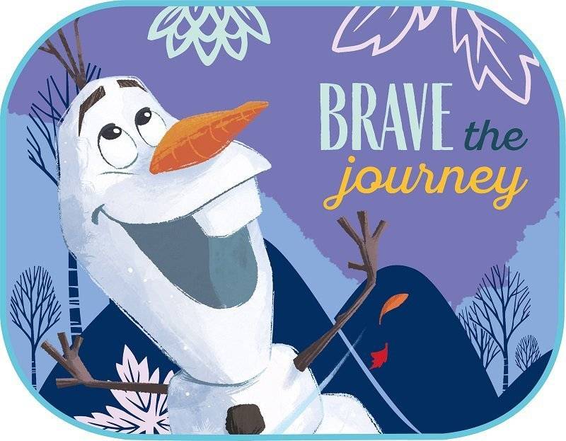 ΗΛΙΟΠΡΟΣΤΑΣΙΕΣ ΠΛΑΪΝΕΣ AMIO FROZEN ΜΕ ΒΕΝΤΟΥΖΑ 44X35CM 2TEM (S9339)