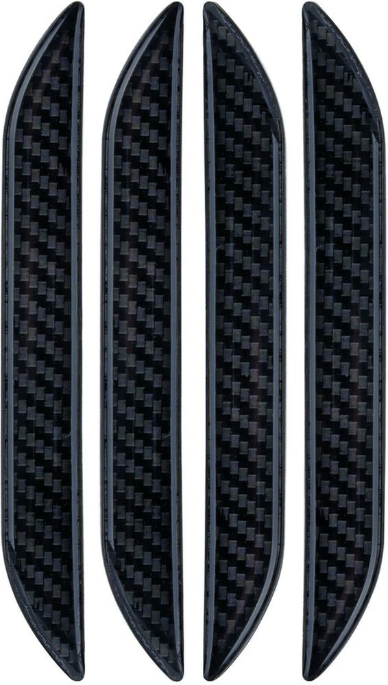 ΑΝΤΙΚΡΟΥΣΤΙΚΑ ΠΟΡΤΑΣ SLIM CARBON LOOK 138MM ΠΑΧΟΥΣ 2,8MM 4ΤΕΜ