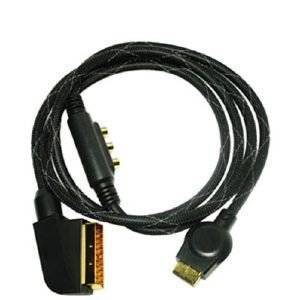 PS3 RGB SCART CABLE WITH AV SOCKET