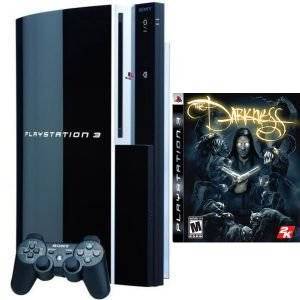 PS3 - CONSOLE 80GB + THE DARKNESS