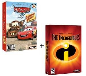 CARS + INCREDIBLES DOUBLE PACK