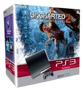 PS3 - SLIM 250GB HDD + UNCHARTED 2