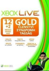 XBOX360 - LIVE 12+2 MONTHS GOLD CARD