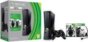 XBOX360 CONSOLE 250GB & BATMAN ARKHAM CITY & DARKSIDERS II + 1 MONTH LIVE