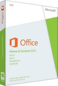 MICROSOFT OFFICE HOME & STUDENT 2013 DSP EN