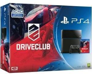 PLAYSTATION 4 CONSOLE 500GB BLACK + DRIVECLUB