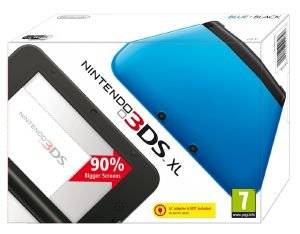 NINTENDO CONSOLE 3DS XL BLUE BLACK