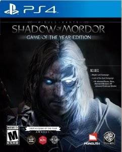 MIDDLE - EARTH : SHADOW OF MORDOR GAME OF THE YEAR - PS4