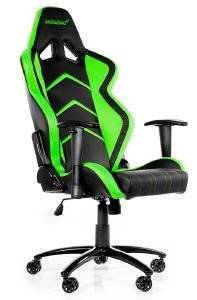 AKRACING PLAYER GAMING CHAIR BLACK/GREEN - AK-K6014-BG