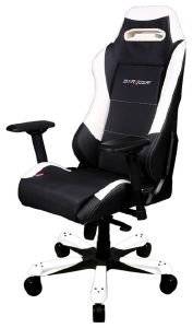 DXRACER IRON GAMING CHAIR BLACK / WHITE