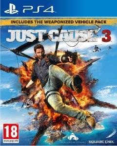 JUST CAUSE 3 (INCLUDES THE WEAPONIZED VEHICLE PACK) - PS4
