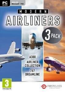 MODERN AIRLINERS COLLECTION ( A380 & AIRLINERS PACK & 787)  (FS X ADD ON) - PC