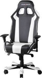 DXRACER KING KS06 GAMING CHAIR BLACK/WHITE - OH/KS06/NW