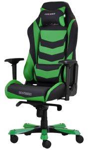 DXRACER IRON IS166 GAMING CHAIR BLACK/GREEN - OH/IS166/NE