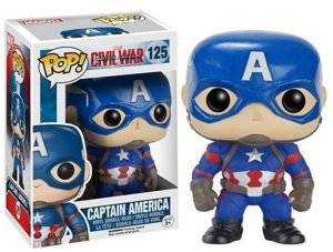 POP! MARVEL - CIVIL WAR CAPTAIN AMERICA (125)