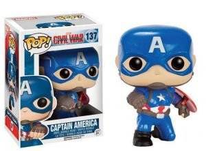 POP! MARVEL - CIVIL WAR CAPTAIN AMERICA (WITH SHIELD) (137)