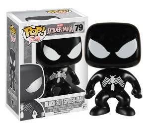 POP! MARVEL: BLACK SUIT SPIDER-MAN EXCLUSIVE (79)