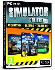 SALVAGE, EXCAVATION AND TRANSPORT SIMULATOR TRIPLE PACK - PC