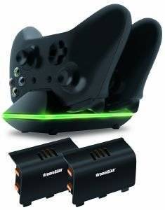 SPARTAN GEAR DUAL CHARGING DOCK (INCLUDING TWO BATTERIES)