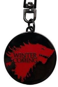 GAME OF THRONES KEYCHAIN WINTER IS COMING