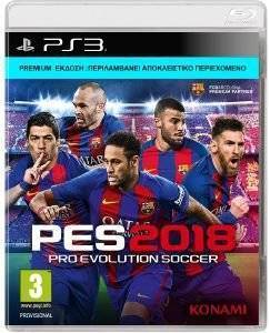 PRO EVOLUTION SOCCER 2018 - PREMIUM EDITION ()- PS3