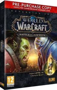 WORLD OF WARCRAFT BATTLE FOR AZEROTH PRE-ORDER BOX