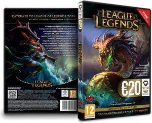 LEAGUE OF LEGENDS PREPAID CARD 3250 RP EUNE