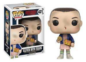 POP! TELEVISION: STRANGER THINGS - ELEVEN WITH EGGOS 421 VINYL FIGURE