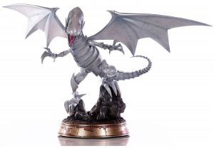 F4F YU-GI-OH! BLUE-EYES WHITE DRAGON STANDARD WHITE EDITION PVC STATUE (35CM) (YGOBEWST)