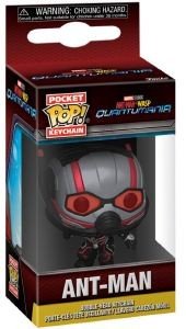 FUNKO POCKET POP!: MARVEL ANT-MAN WASP QUANTUMANIA - ANT-MAN BOBBLE-HEAD VINYL FIGURE KEYCHAIN