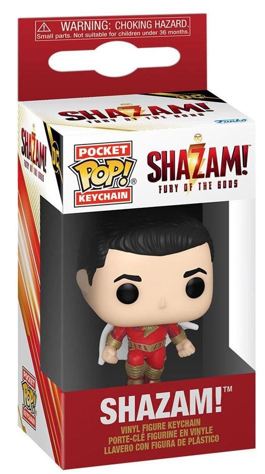 FUNKO FUNKO POCKET POP!: SHAZAM! FURY OF THE GODS - SHAZAM! VINYL FIGURE KEYCHAIN