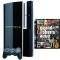 PS3 - CONSOLE 80GB + GRAND THEFT AUTO IV