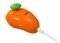 WII - LOGIC3 WIRED NUNCHUK MINI ORANGE