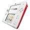 NINTENDO 2DS WHITE AND RED