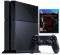 PLAYSTATION 4 CONSOLE 500GB BLACK & METAL GEAR SOLID V THE PHANTOM PAIN - PS4