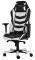 DXRACER IRON IS166 GAMING CHAIR BLACK/WHITE - OH/IS166/NW