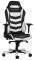 DXRACER IRON IS166 GAMING CHAIR BLACK/WHITE - OH/IS166/NW