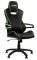 NITRO CONCEPTS E200 RACE GAMING CHAIR BLACK/GREEN - NC-E200R-BG-UK