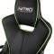 NITRO CONCEPTS E200 RACE GAMING CHAIR BLACK/GREEN - NC-E200R-BG-UK