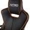 NITRO CONCEPTS E200 RACE GAMING CHAIR BLACK/ORANGE - NC-E200R-BO