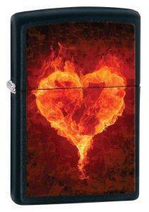 H  ZIPPO HEARTS 