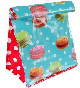  LUNCH BAG MADE BY JK MACARONS RED