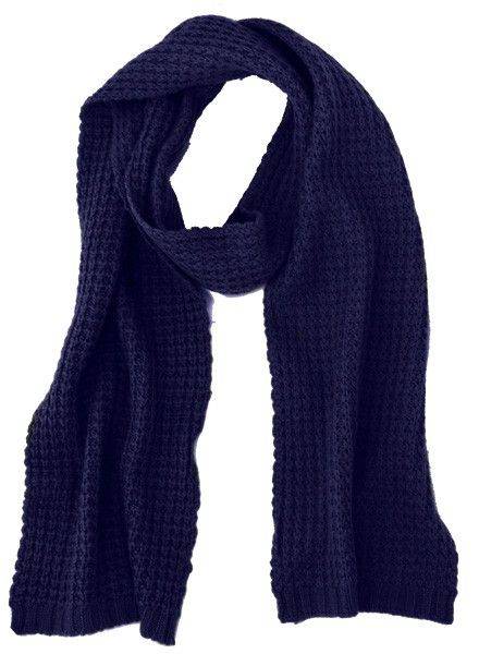 ΚΑΣΚΟΛ WAFFLE ΠΛΕΞΗ AMERICAN VINTAGE ΜΠΛΕ NAVY AMERICAN VINTAGE