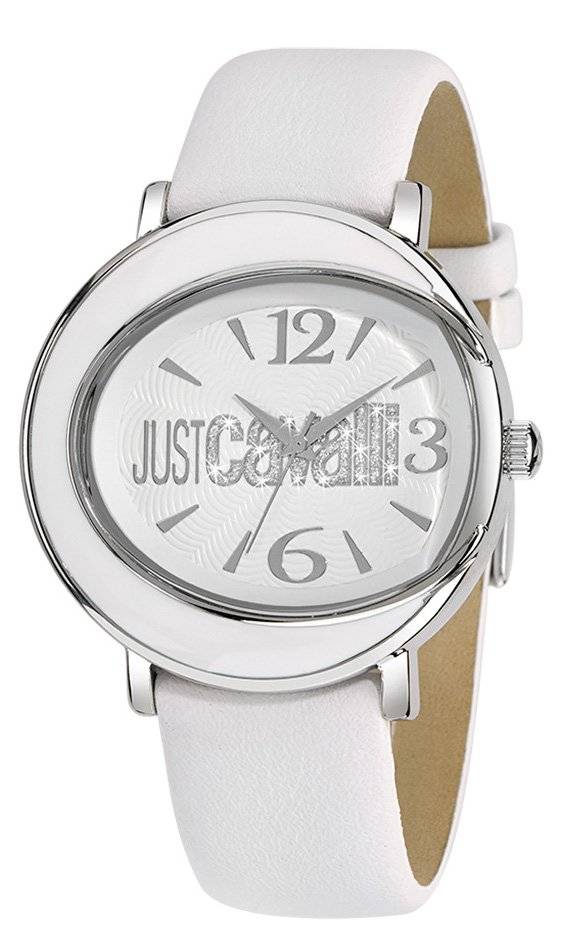 ΓΥΝΑΙΚΕΙΟ ΡΟΛΟΙ JUST CAVALLI LAC CRYSTALL STAINLESS STEEL BRACELET