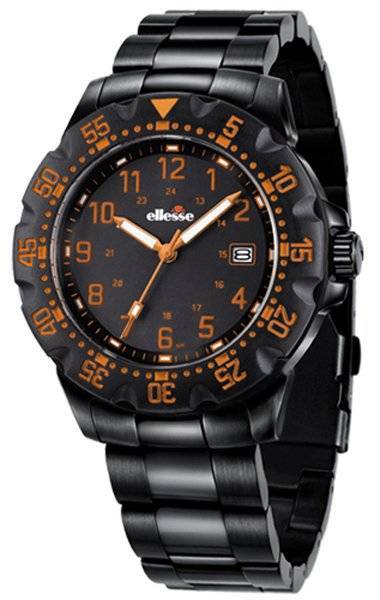 ELLESSE ELLESSE BLACK STAINLESS STEEL BRACELET