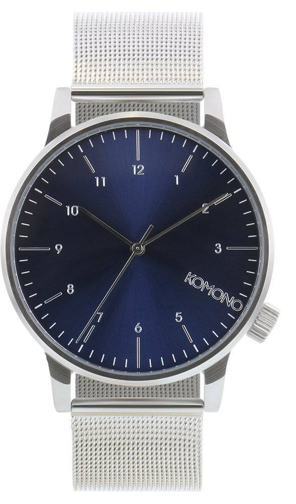 ΑΝΔΡΙΚΟ ΡΟΛΟΙ KOMONO WINSTON ROYALE ΑΣΗΜΙ/ΜΠΛΕ KOMONO