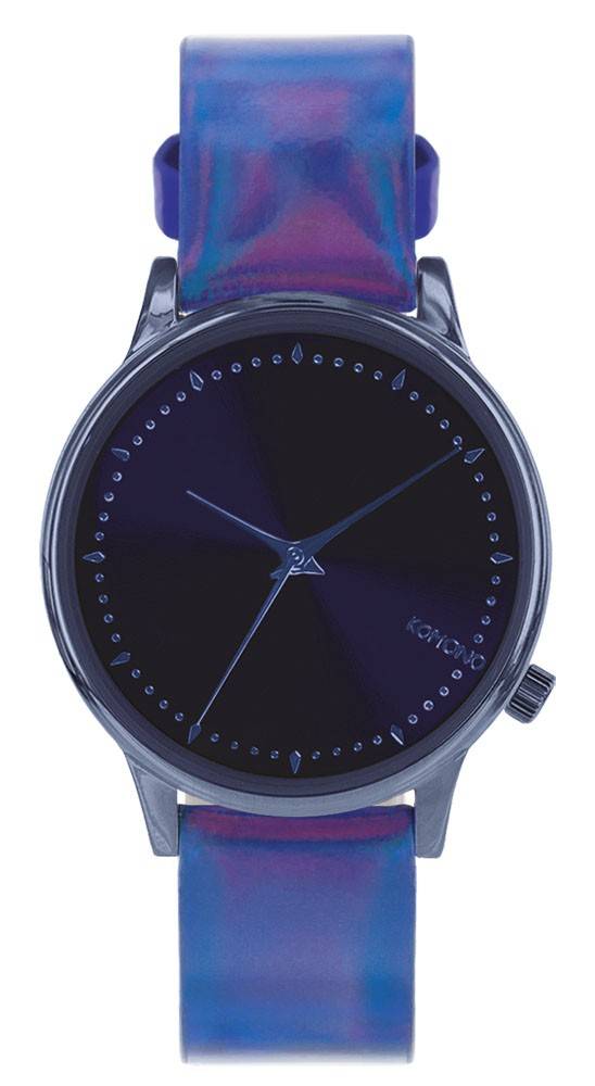 KOMONO ΓΥΝΑΙΚΕΙΟ ΡΟΛΟΙ KOMONO ESTELLE IRIDESCENT COBALT