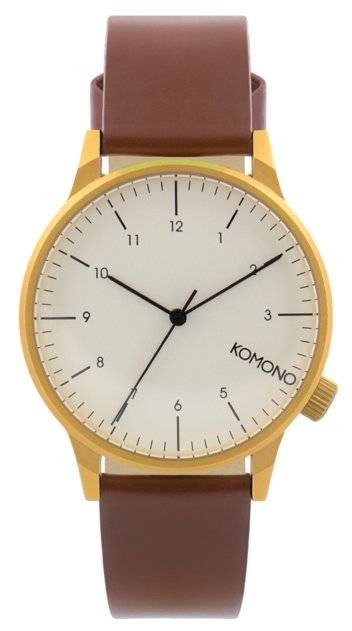 KOMONO ΑΝΔΡΙΚΟ ΡΟΛΟΙ KOMONO WINSTON REGAL CHESTNUT W2263