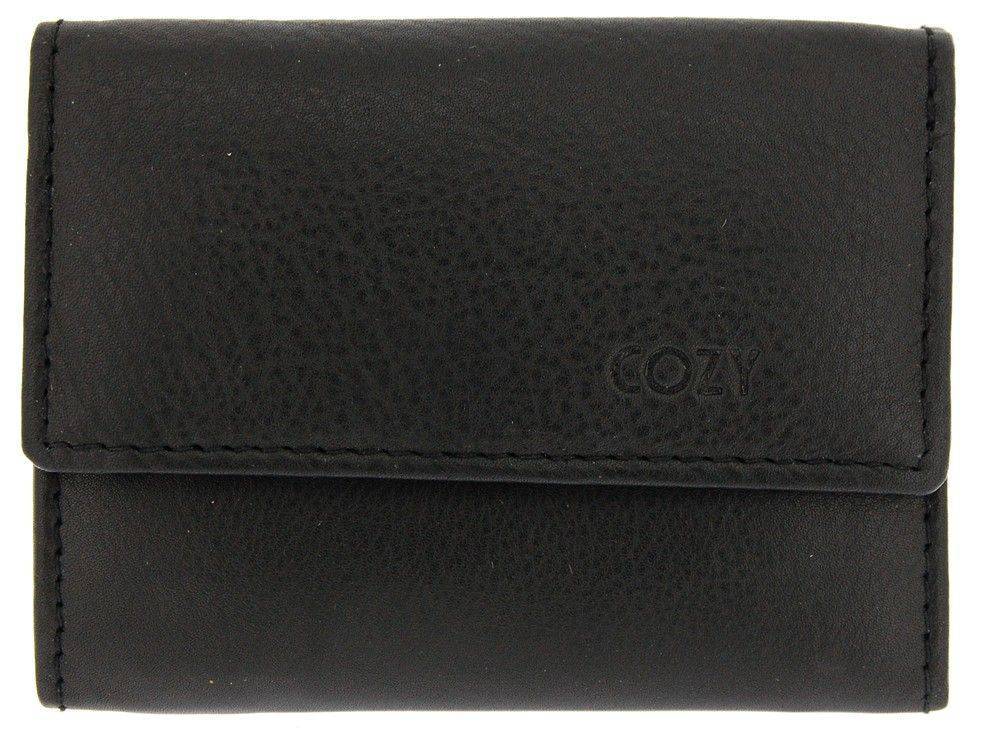 ΔΕΡΜΑΤΙΝΟ ΠΟΡΤΟΦΟΛΙ COZY 632 ΜΑΥΡΟ COZY
