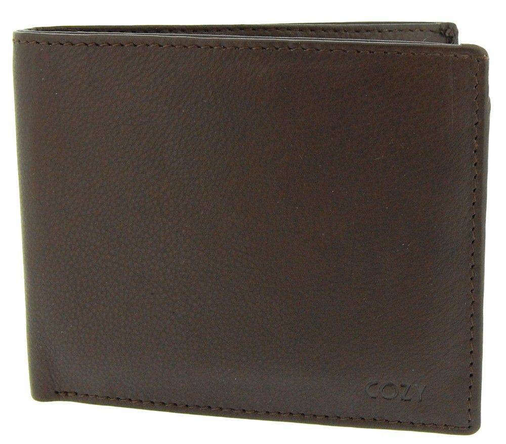 ΔΕΡΜΑΤΙΝΟ ΠΟΡΤΟΦΟΛΙ COZY 665 ΚΑΦΕ